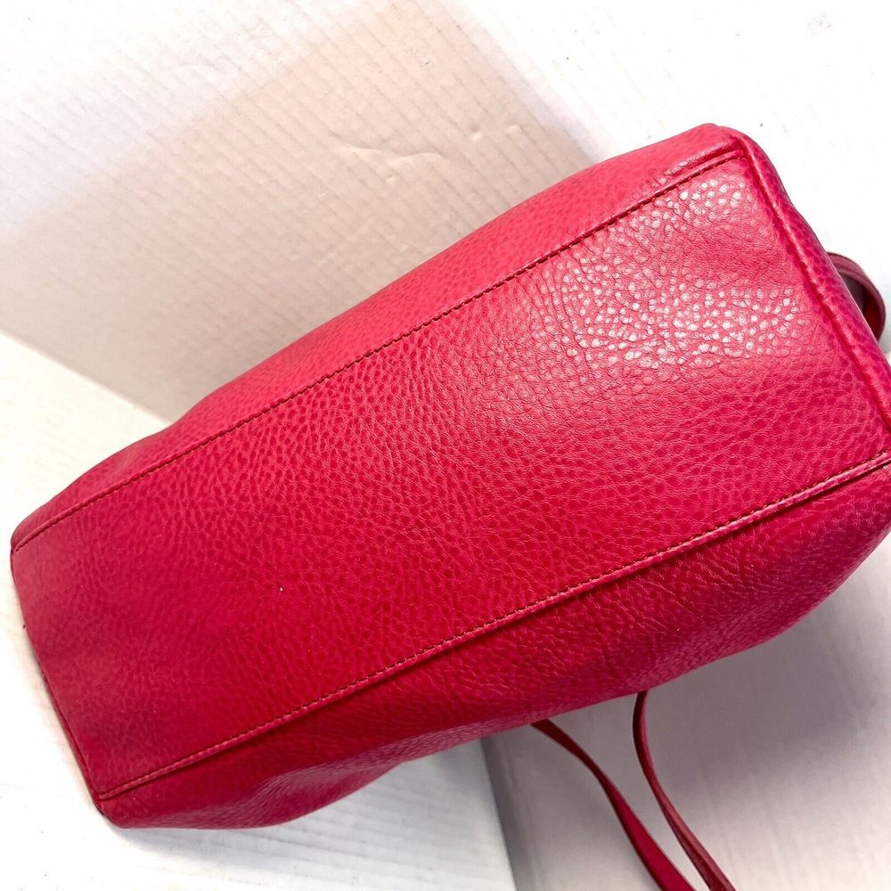 Tommy Hilfiger Pink Doctor Boston Shoulder Bag Satchel Faux Leather Vintage - Picture 7 of 13